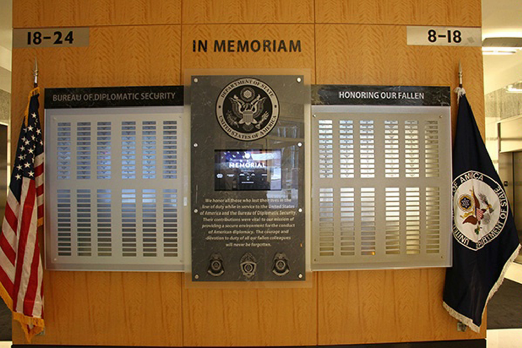 DS Fallen Memorial Kiosk Designed by Adapter